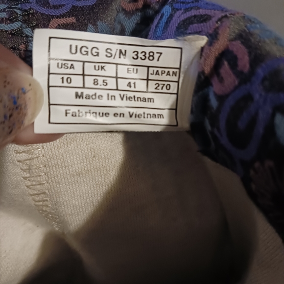 UGG Black Lo Pro Button Suede Boots - Picture 6 of 14